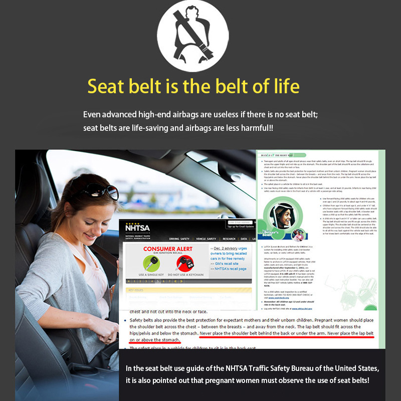 seat belt for pregnant women