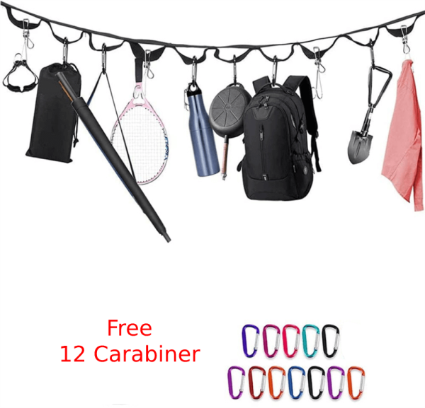 Expandable Car Clothes Hanger Bar (7)