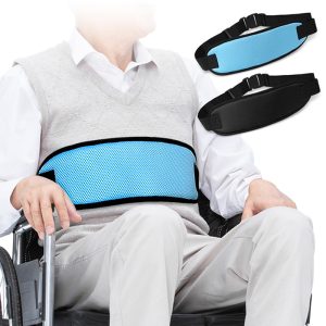 Wheelchair Seat Belt for the Elderly with Adjustable Straps