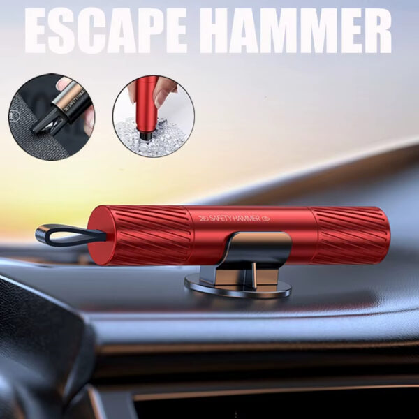 2-in-1 Car Auto Emergency Window Breaker & Seatbelt Cutter