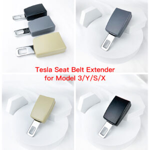 Premium Tesla Seat Belt Extender for Model 3,Y,S,X