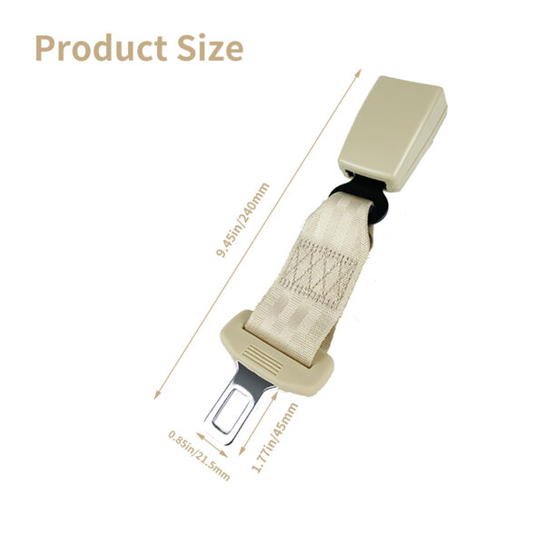 size of Kia Seat Belt Extender